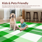 Charming Springtime Plaid Aesthetic(Green)