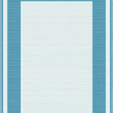 Minimalist Aqua Accented Design(White)