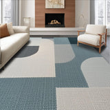 Ultra Soft Area Rug, Non Slip, Stain Resistant, Washable Area Rugs for Living Room, Bedroom, Minimalist Thin Grey Rug for Office and Entryway(Gray)