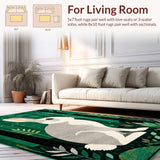 Charming Woodland Creature Print(Green)