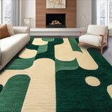 Ultra Soft Area Rug, Non Slip, Stain Resistant, Washable Area Rugs for Living Room, Bedroom, Pet-Friendly Tufted Tiger Bathroom Rug(Beige)