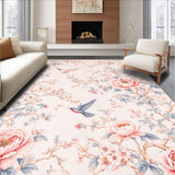 Whimsical Petal and Avian Fusion(Beige)