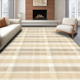 Modern Textured Geometric Arrangement(Beige)