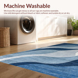 Artful Fluidity in Neutral Hues(Blue)