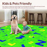 Cheerful Educational Rainbow Motif(Green)