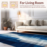 Dynamic Ombre Wave Motif(Blue)