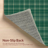 Rustic Green Tartan Elegance(Green)