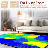 Lively Abstract Spiral Arrangement(Blue)