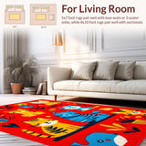 Engaging Interactive Child Friendly Aesthetic(Red)