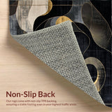 Chic Modern Abstract Contrast(Black)