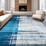 Contemporary Colorful Linear Fusion(Blue)