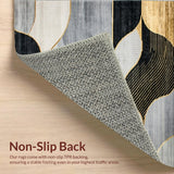 Stylish Monochrome Abstract Composition(Gray)