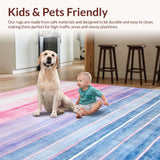 Eclectic Light Hued Brushwork(Pink)