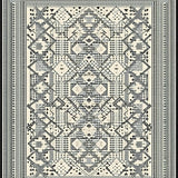 Geometric Cream and Black Harmony(Gray)