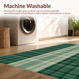 Contemporary Warm Plaid Texture(Green)