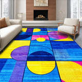 Modern Tiled Color Fusion(Blue)