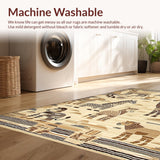 Reversible Nature Inspired Baby Mat(Beige)