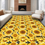 Bold Artistic Floral Composition(Yellow)