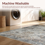 Luxurious Earth Tone Medallion Design(Gray)