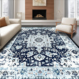 Transitional Tiled Design with Character(Blue)