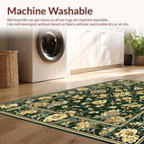 Chic Earthy Floral Trellis(Green)