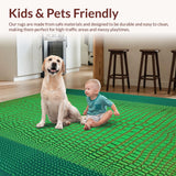 Charming Nature Inspired Entry Mat(Green)