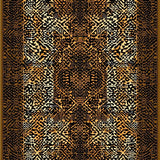 Ultra Soft Area Rug, Non Slip, Stain Resistant, Washable Area Rugs for Living Room, Bedroom, Artistic Cheetah Print Visual Appeal(Brown)