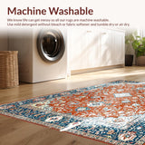 Modern Vintage Floral Design(Red)