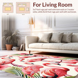 Lively Botanical Flamingo Arrangement(Pink)