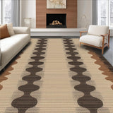 Chic High Low Textured Design(Beige)