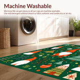 Whimsical Gnome Motif in Green(Green)