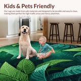 Tropical Green Textured Elegance(Green)