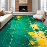Elegant Distressed Artwork Influence(Green)