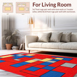 Dynamic Child Friendly Geometric Display(Red)