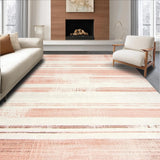 Chic Distressed Striped Elegance(Pink)