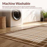 Inviting Toned Plaid Texture(Beige)