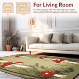 Delightful Greenery Themed Decorative(Beige)