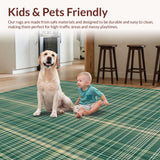 Cozy Olive Trellis Design(Green)