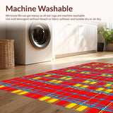 Joyful Colorful Geometric Interplay(Red)