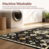 Eclectic Medallion Patterned Aesthetic(Black)
