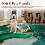 Contemporary Emerald Elegance(Green)