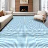 Rustic Blue Tiled Elegance(Blue)