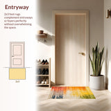 Colorful Retro Sunbeam Style(Yellow)