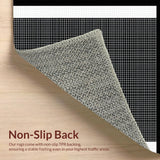 Modern Dual Sided Check Motif(Black)