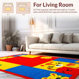 Lively Chart of Colors and Creatures(Red)