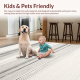 Trendy Neutral Striped Elegance(Gray)