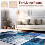 Fresh Coastal Striped Aesthetic(Blue)