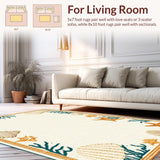 Coastal Seashell Elegance Motif(Beige)