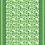 Ultra Soft Area Rug, Non Slip, Stain Resistant, Washable Area Rugs for Living Room, Bedroom, Rustic St. Patrick's Day Charm(Green)
