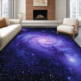 Ultra Soft Area Rug, Non Slip, Stain Resistant, Washable Area Rugs for Living Room, Bedroom, Cosmic Purple Nebula Aesthetic(Purple)